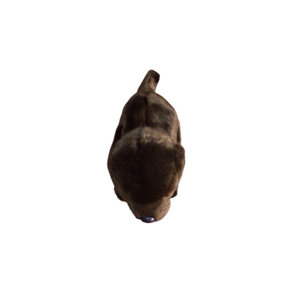 Demdaco Nat & Jules Chocolate Sitting Labrador Puppy Dog Plush Stuffed Animal - Picture 3 of 8